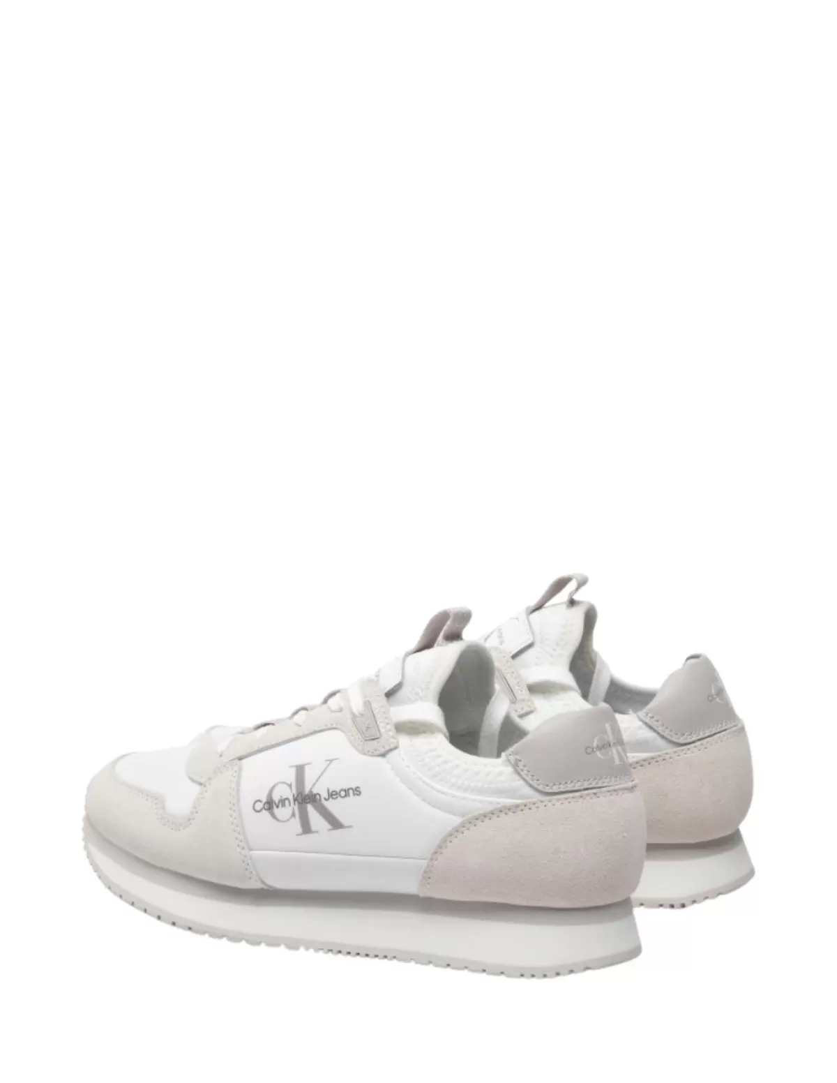 Calvin Klein Jeans Baskets Homme<Baskets Homme Ref 57724 YAF Bright white Blanc