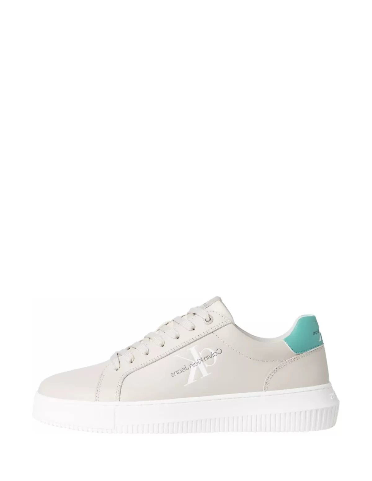 Calvin Klein Jeans Baskets Homme<Baskets Ref 63276 0H8 Vert Blanc