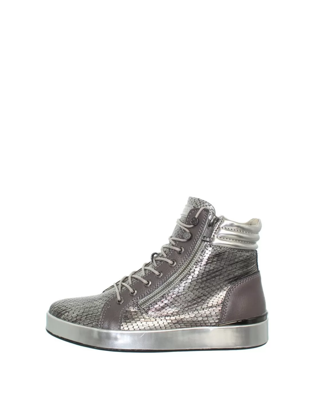 Online Baskets ref_42317-grey Femme Baskets Femme