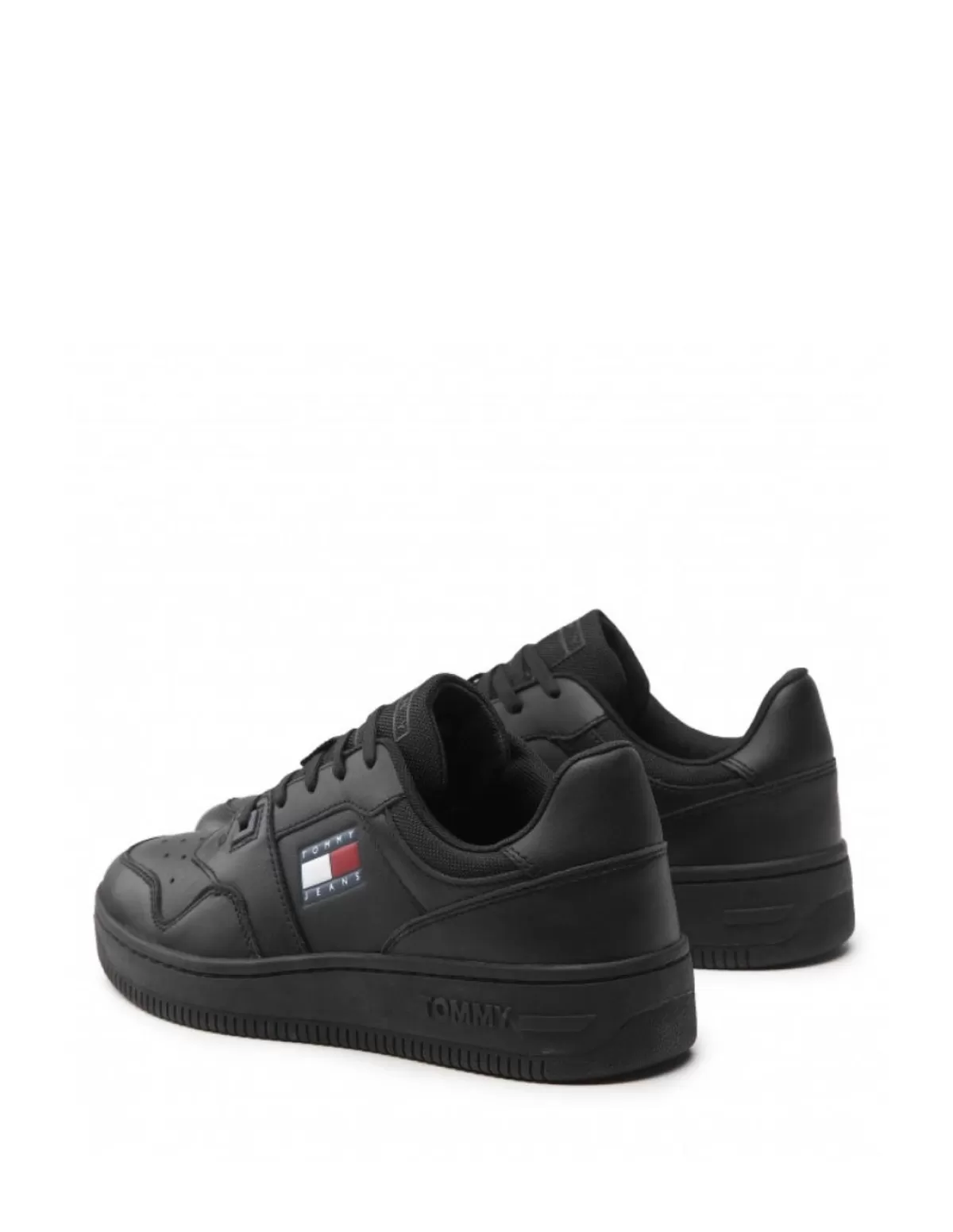 Tommy JEANS Baskets Homme<Baskets homme en cuir ref 58159 0GK Noir