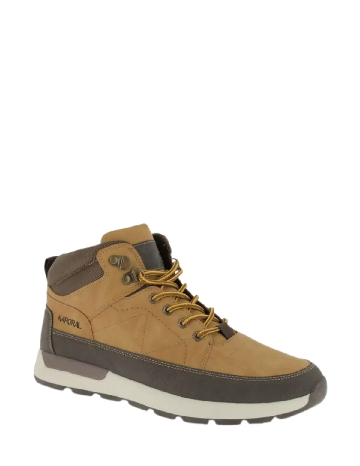 Kaporal Baskets Homme<Baskets montantes Frazo homme Ref 63886 Camel Marron