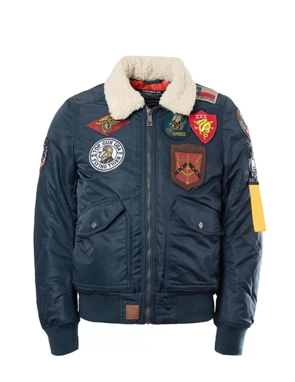 Top Gun Blouson - Veste Textile Homme<Blouson Bombers Ref 58054 marine Bleu