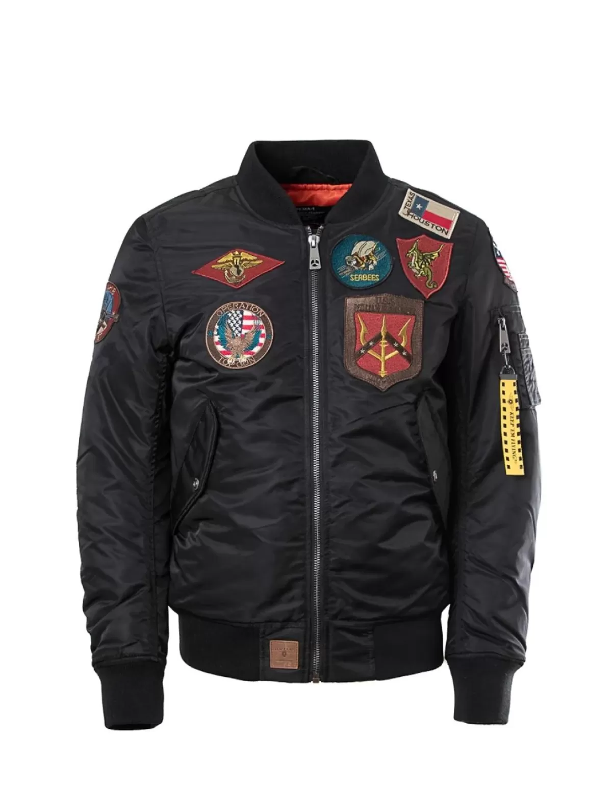 Top Gun Blouson - Veste Textile Homme<Blouson Bombers Ref 58056 Noir