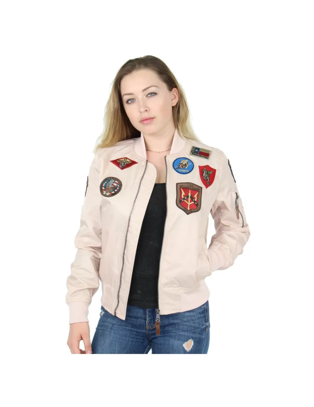 Best Sale Blouson Bombers ref_46185 Femme Bombers Femme