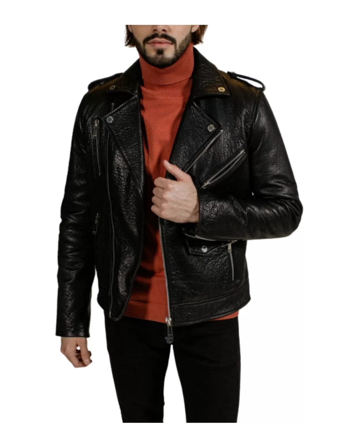 Redskins Blouson Cuir Homme<Blouson Cuir Homme Ref 55022 Noir