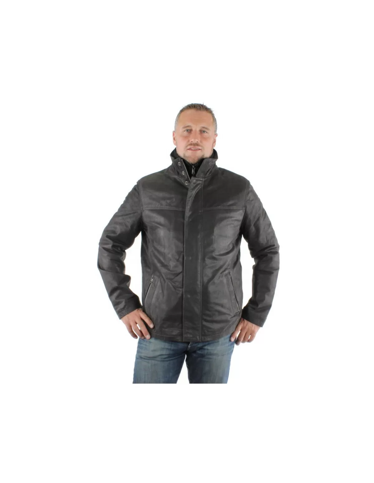 Daytona Blouson Cuir Homme<Blouson en cuir buffle ref_day31079