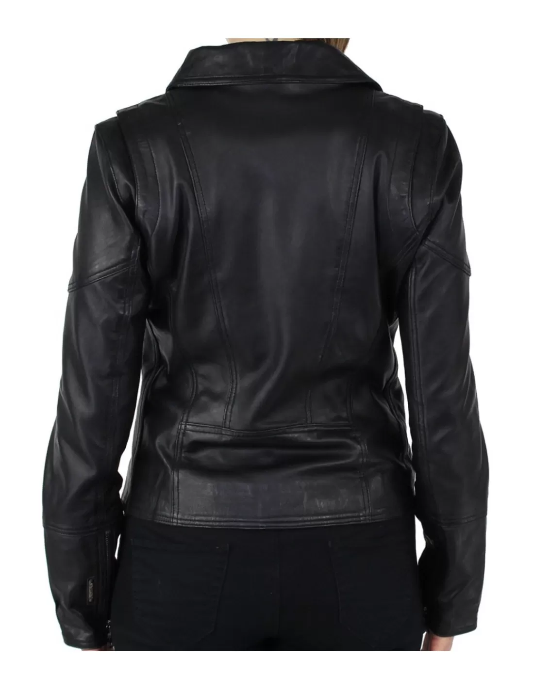 Online Blouson en cuir ref 40744 Femme Style Perfecto Femme