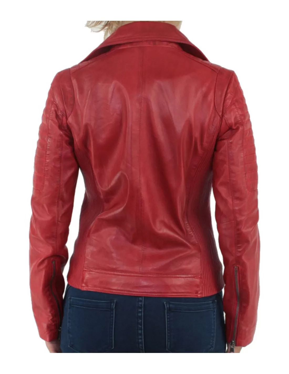 Fashion Blouson en cuir ref_37206 Femme Style Perfecto Femme