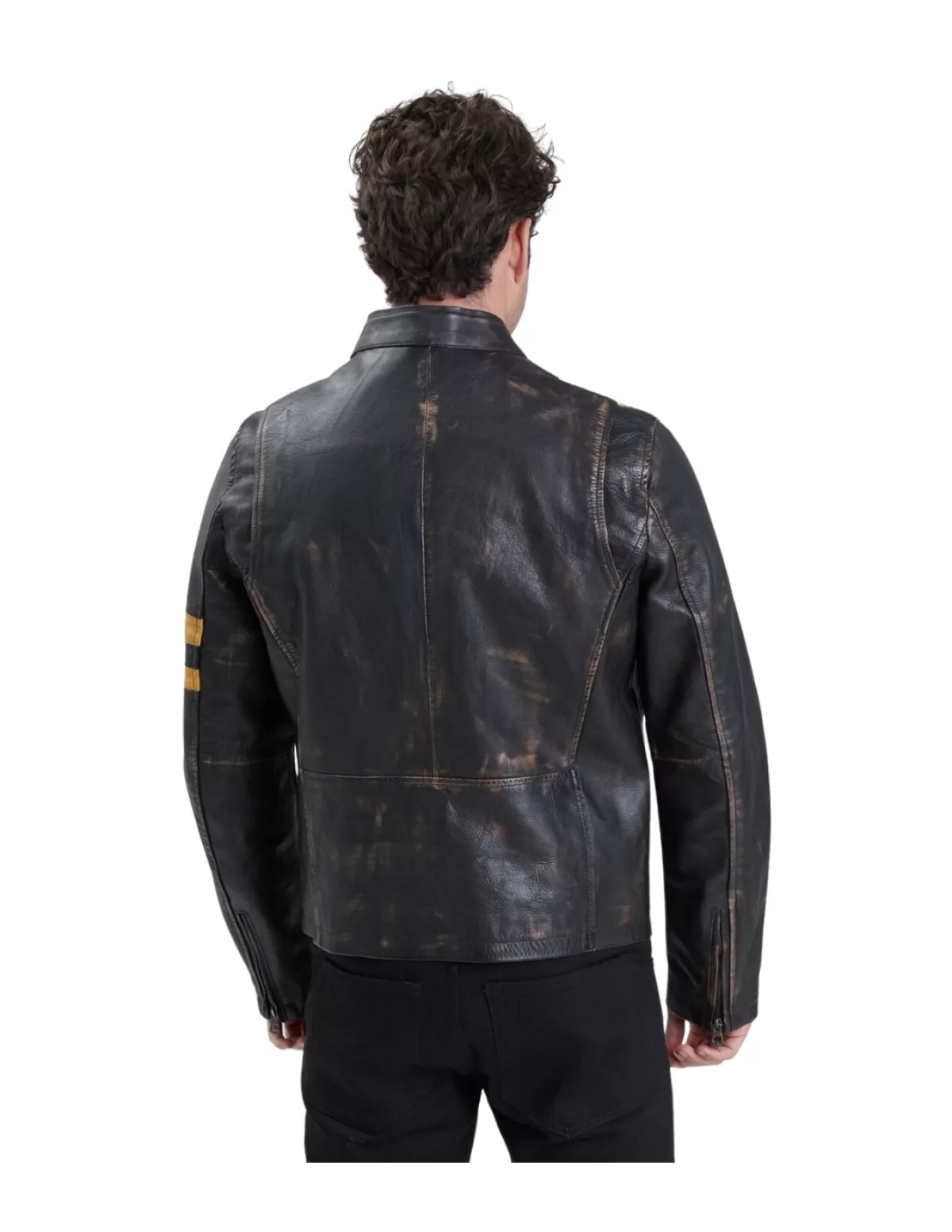 Von Dutch Blouson Cuir Homme<Blouson en cuir Montana Ref 60420 Noir