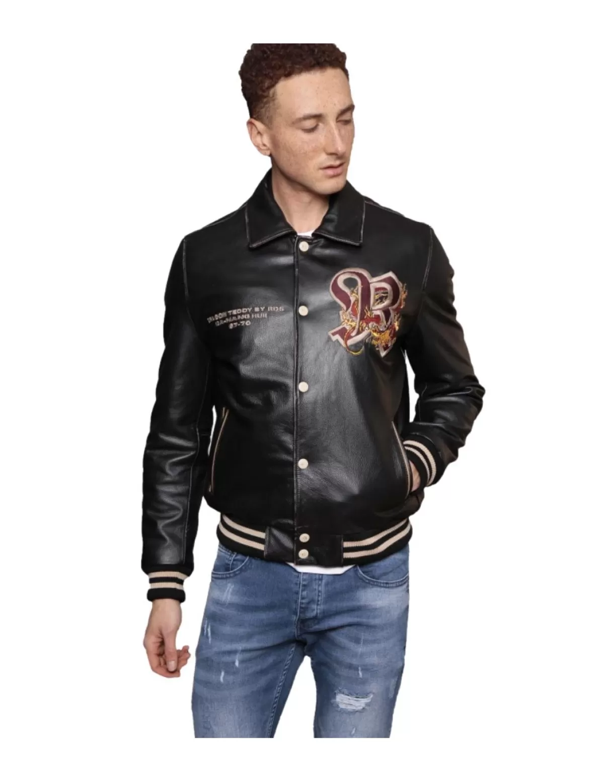 Redskins Blouson Cuir Homme<Blouson en cuir Ref 55023 Noir