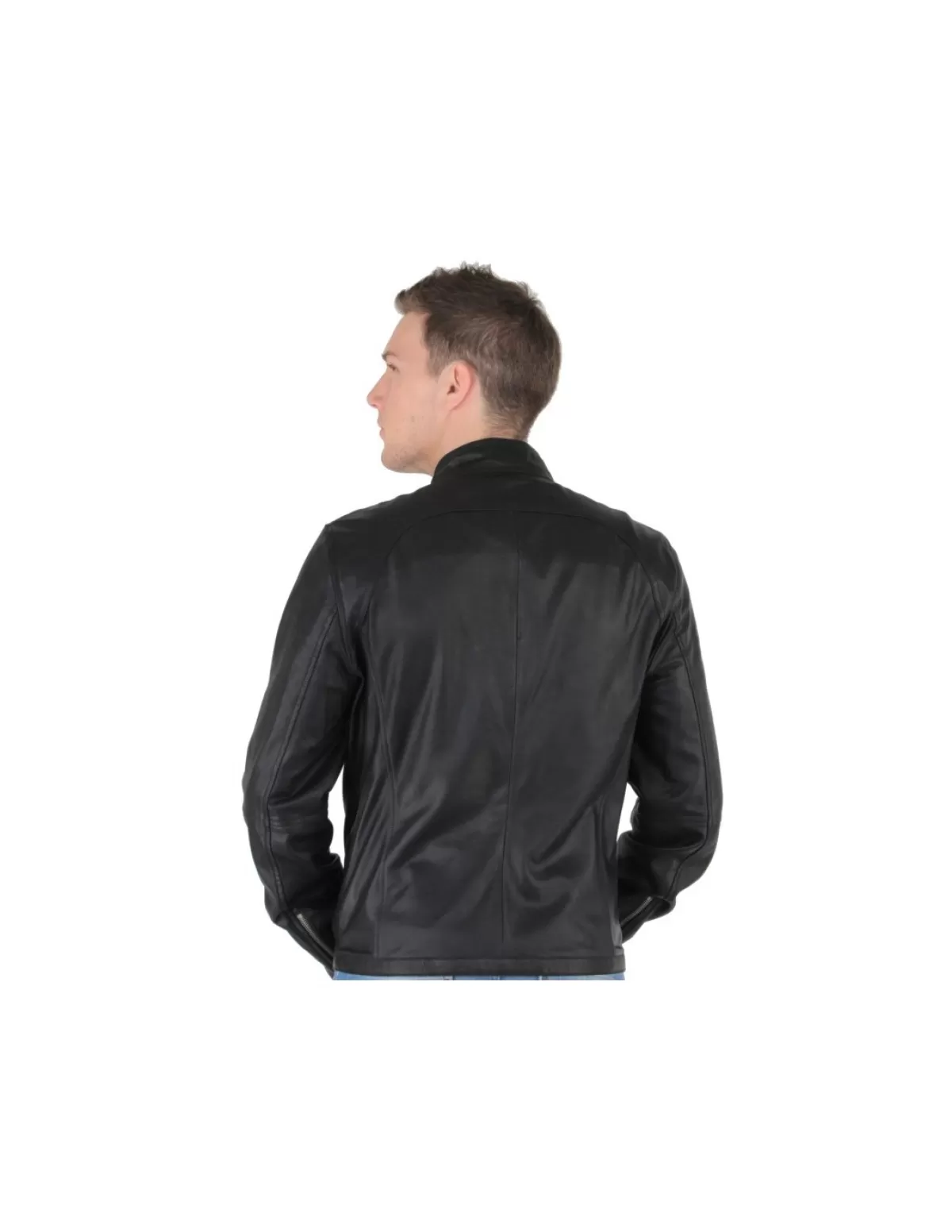 Redskins Blouson Cuir Homme<Blouson miami napalan en cuir ref_trk32227- Noir