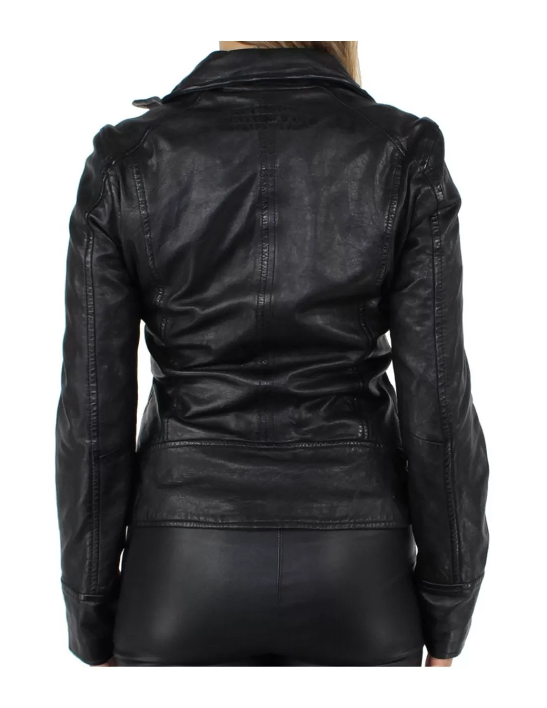 Best Sale Blouson en cuir ref 39659 Femme Style Perfecto Femme