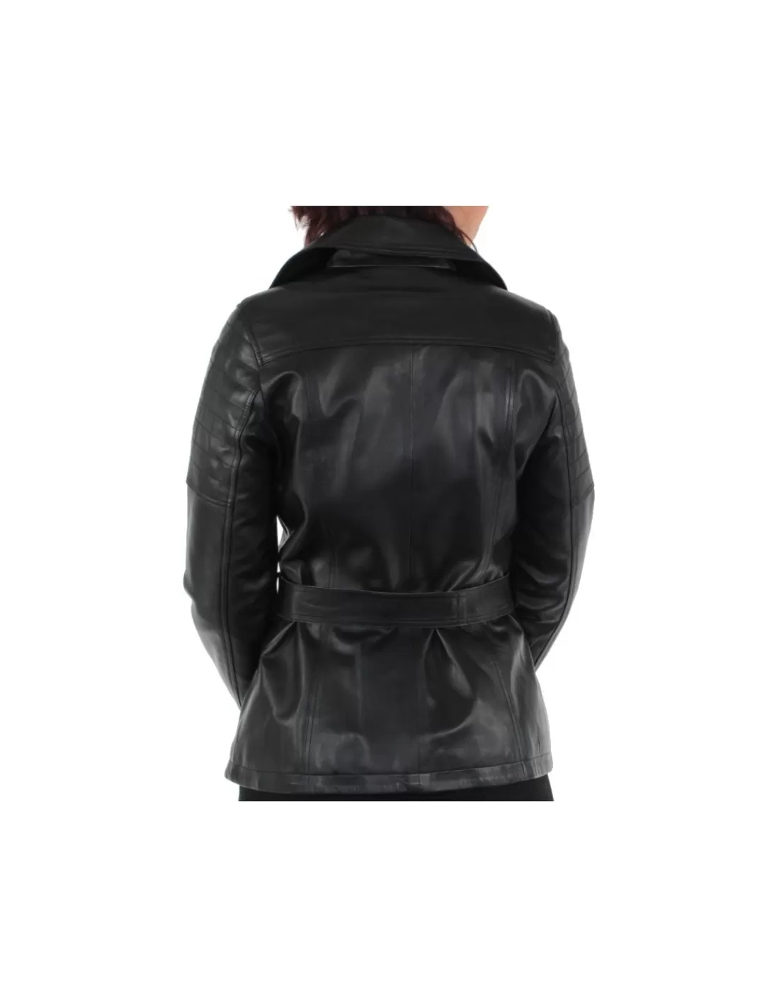 Fashion Blouson sélection Hande en cuir ref_35756 Femme Style Perfecto Femme | Blouson Cuir Femme