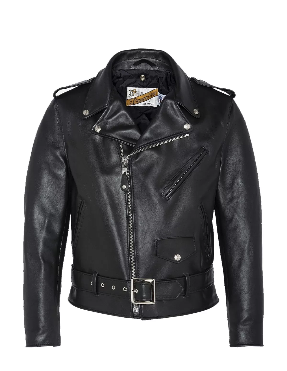 Schott Style Perfecto Homme<Blouson perfecto Ref 42306 Black Noir