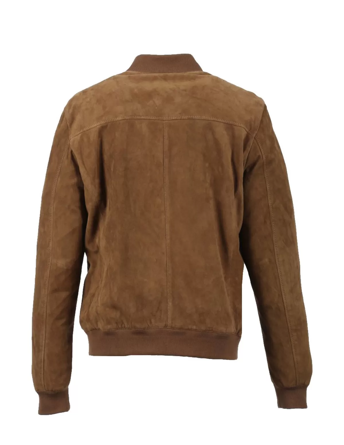 Oakwood Blouson Cuir Homme<Bombers en cuir Robbie ref_48666 Cognac Marron