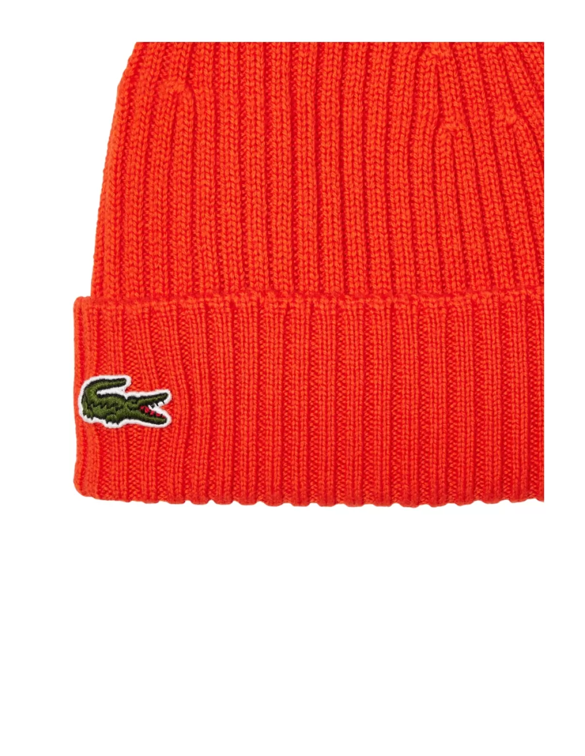 Lacoste Echarpe Et Bonnet Homme<Bonnet unisexe en laine Ref 57997 SJI Sunrise Orange