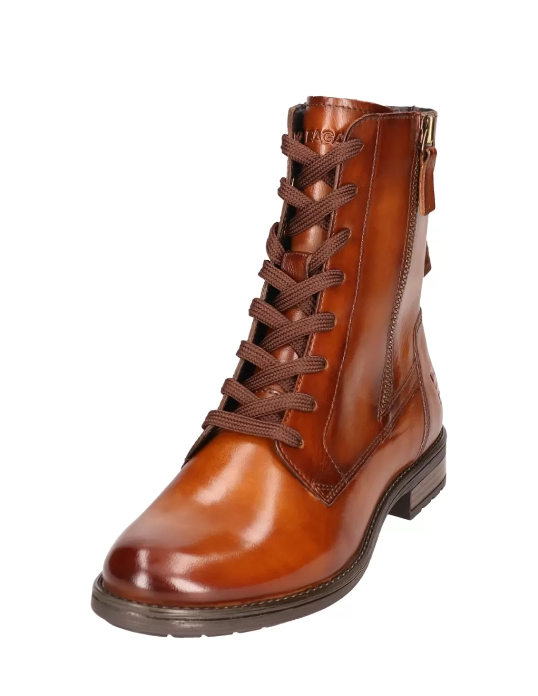 Fashion Bottines femme Ref 64370 Cognac Femme Bottines Femme