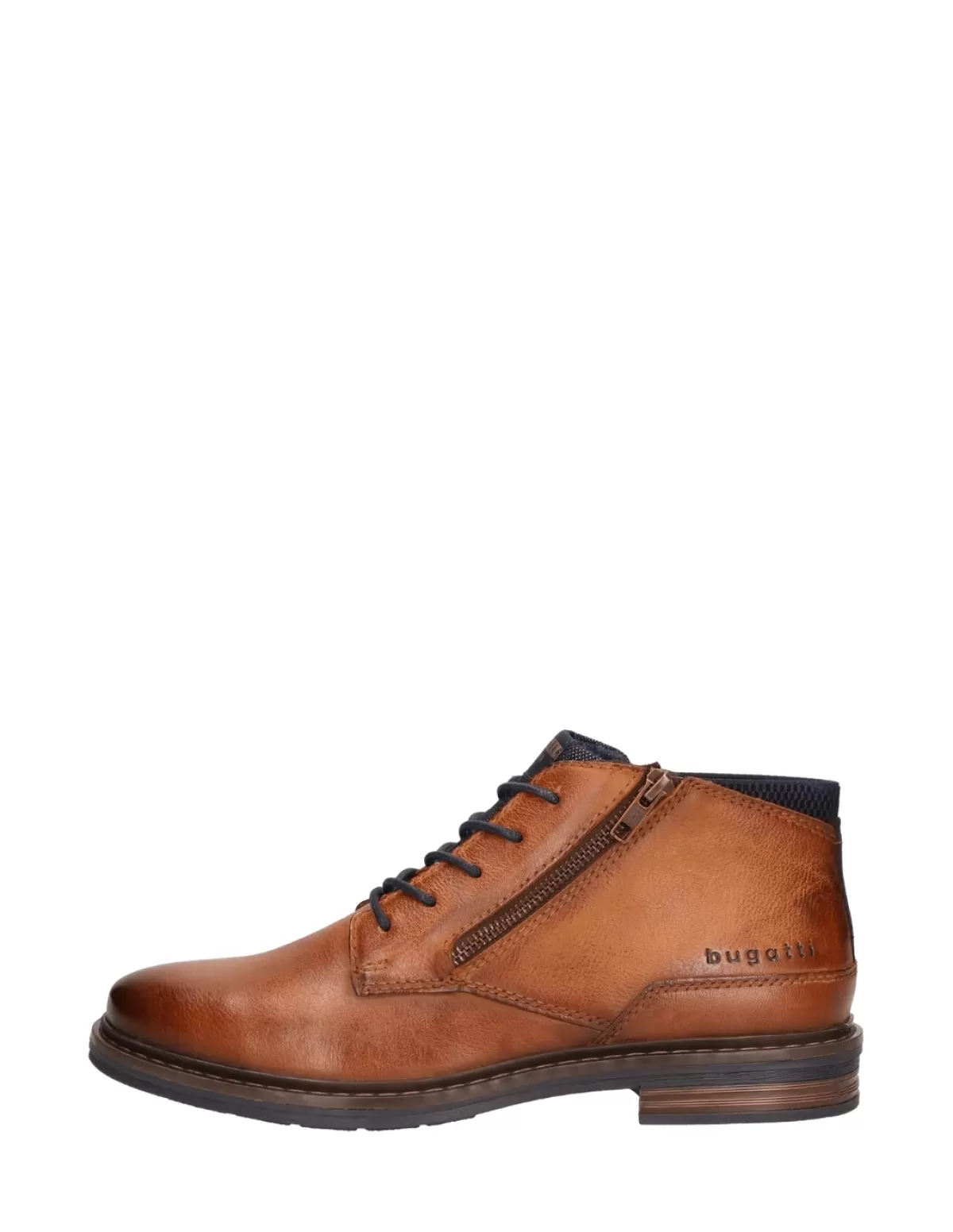 Bugatti Boots Homme<Bottines homme Ref 63599 Cognac Marron