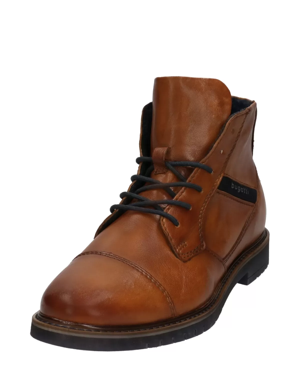 Bugatti Boots Homme<Bottines homme Ref 63600 Cognac Marron