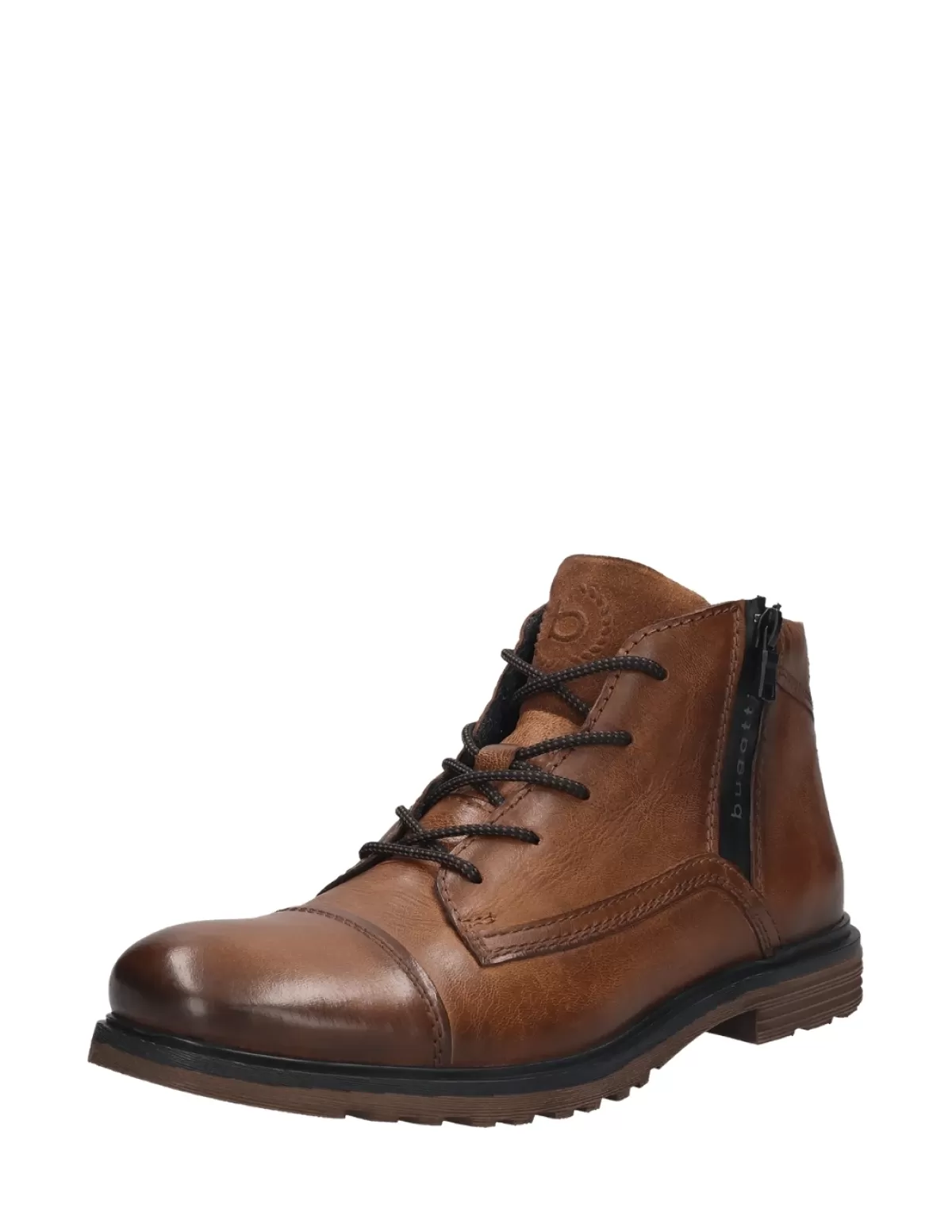 Bugatti Boots Homme<Bottines homme Ref 63982 Cognac Marron