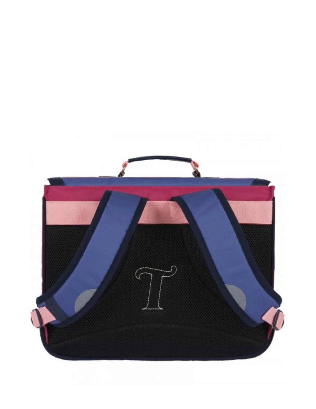 Tann's Cartable<Cartable 41 Broderie Olivia Ref 57283 et Rose 41*33*17 cm Bleu