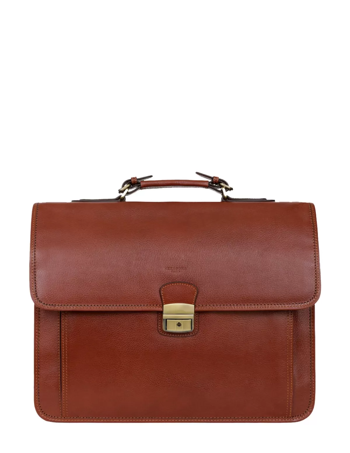 Hexagona Business·Serviette | Business·erviette<Cartable en cuir Ref 54282 40*28*16 Marron