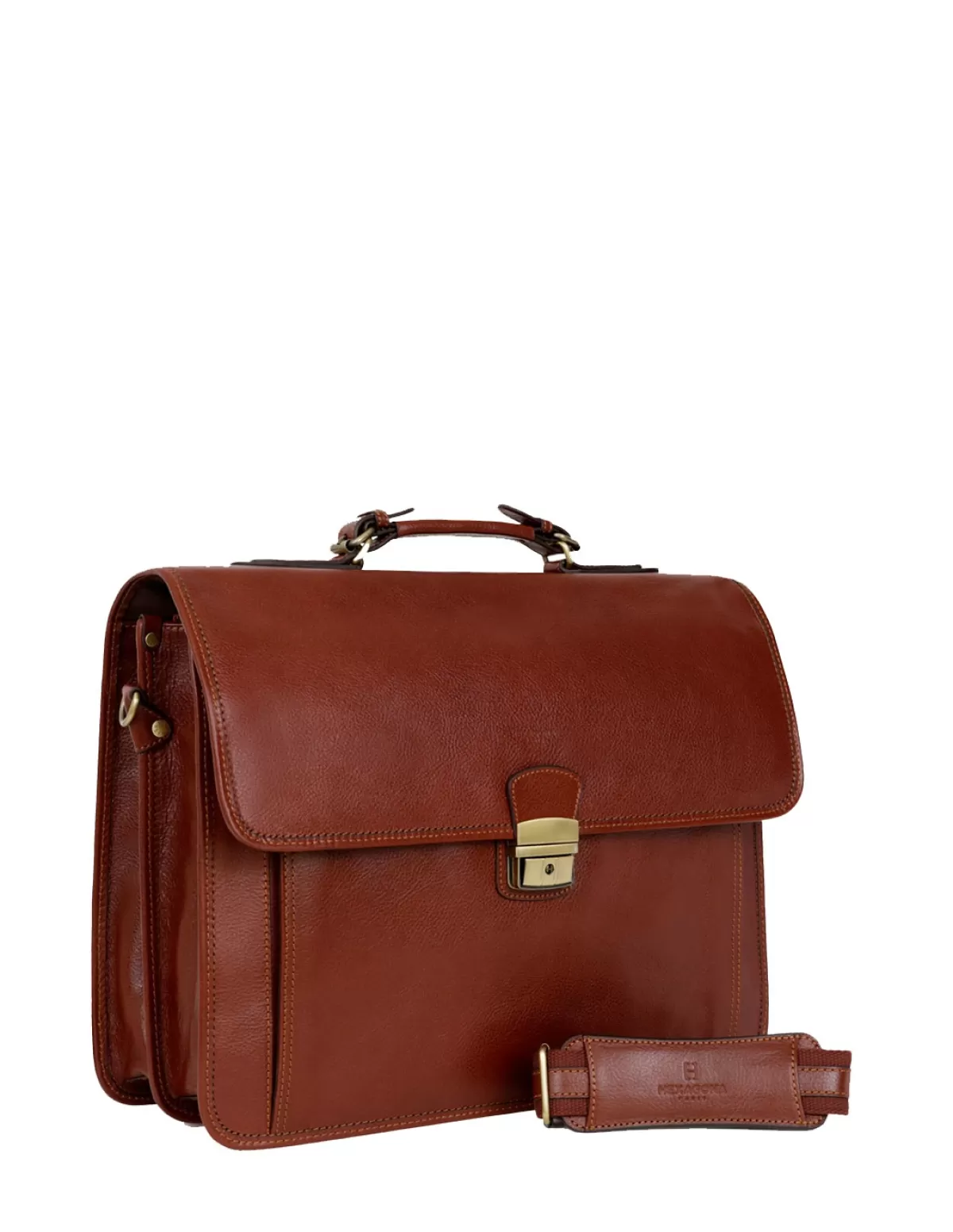 Hexagona Business·Serviette | Business·erviette<Cartable en cuir Ref 54282 40*28*16 Marron