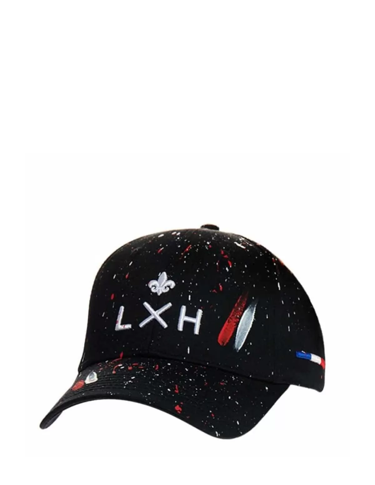 LXH Casquettes<Casquette Arts Ref 57638 e blanche peinture rouge blanche Noir