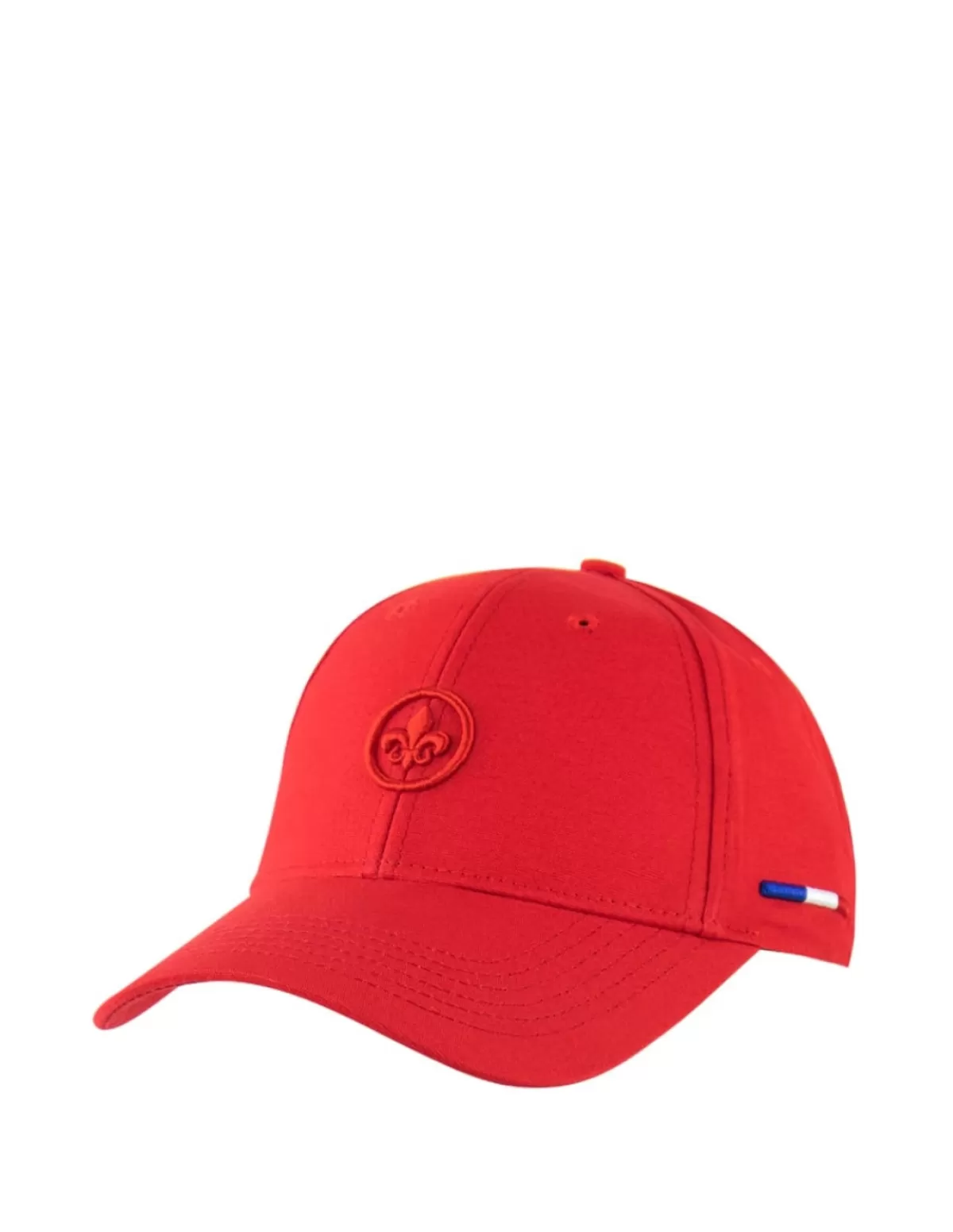 LXH Casquettes<Casquette coton fleur de lys Ref 60006 Rouge