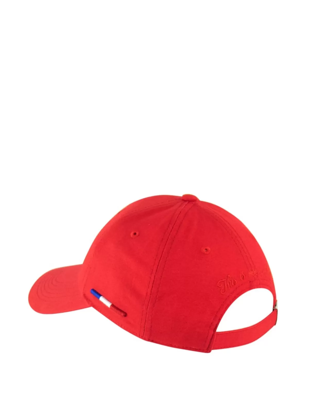 LXH Casquettes<Casquette coton fleur de lys Ref 60006 Rouge