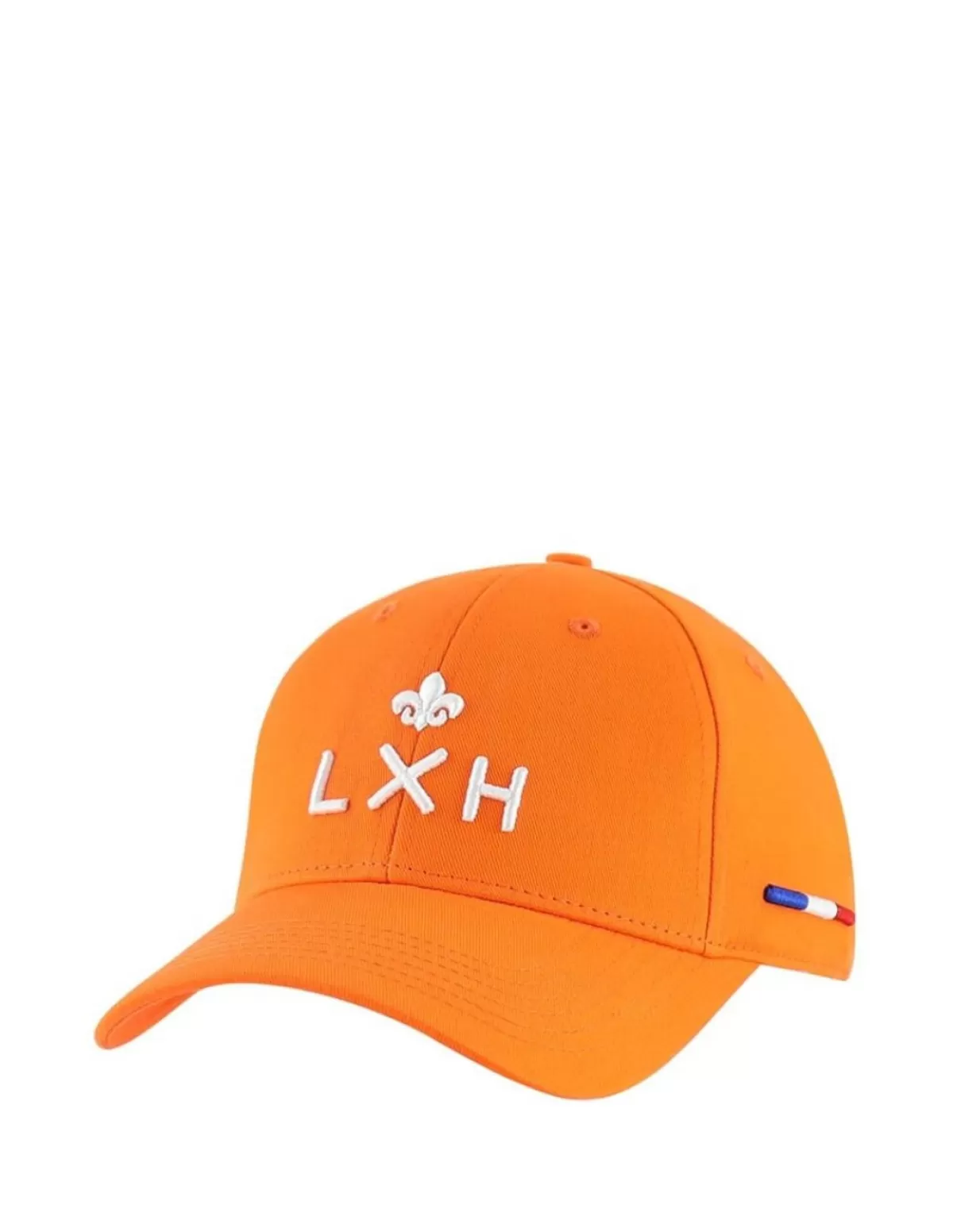 LXH Casquettes<Casquette coton Ref 59996 blanche Orange