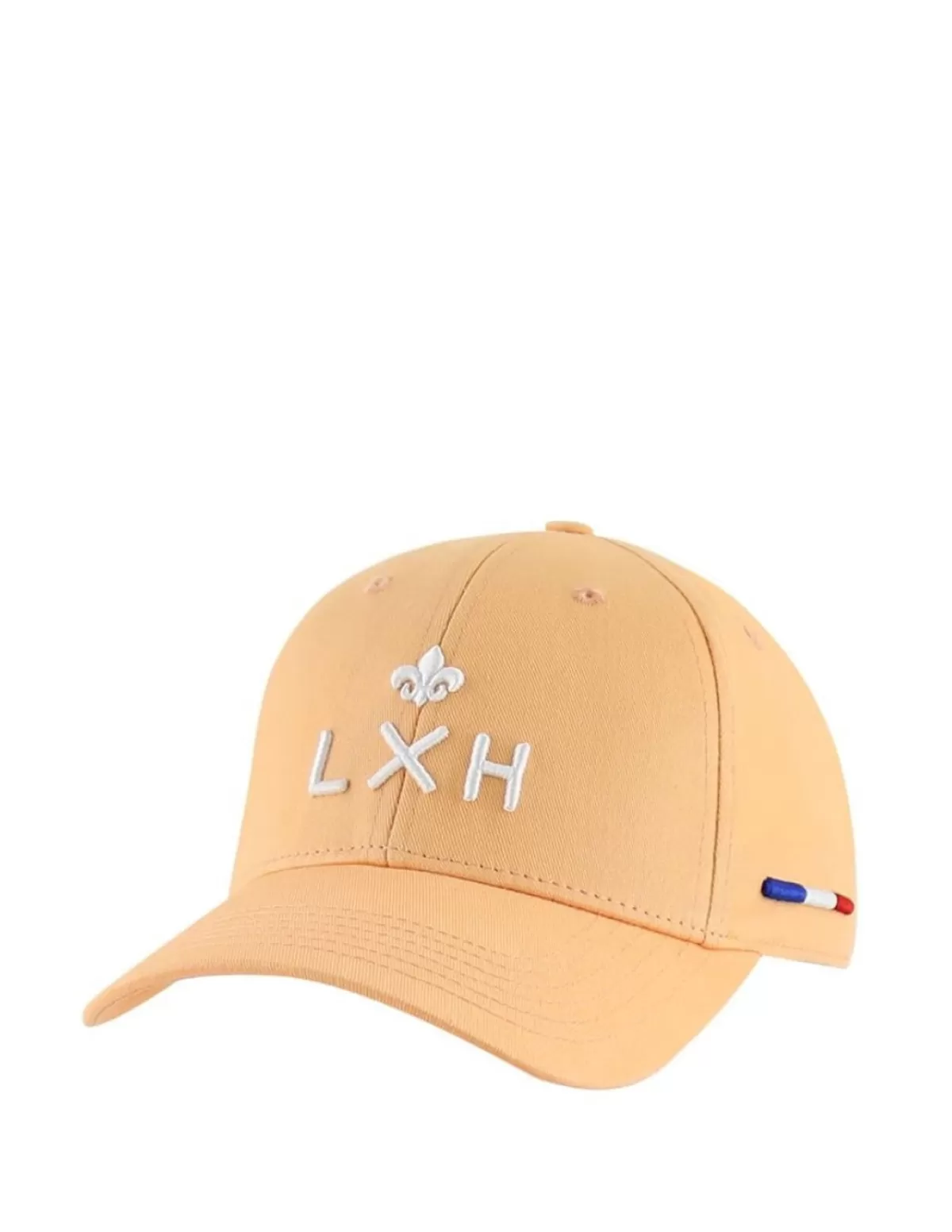 LXH Casquettes<Casquette coton Ref 59997 peche blanche Orange