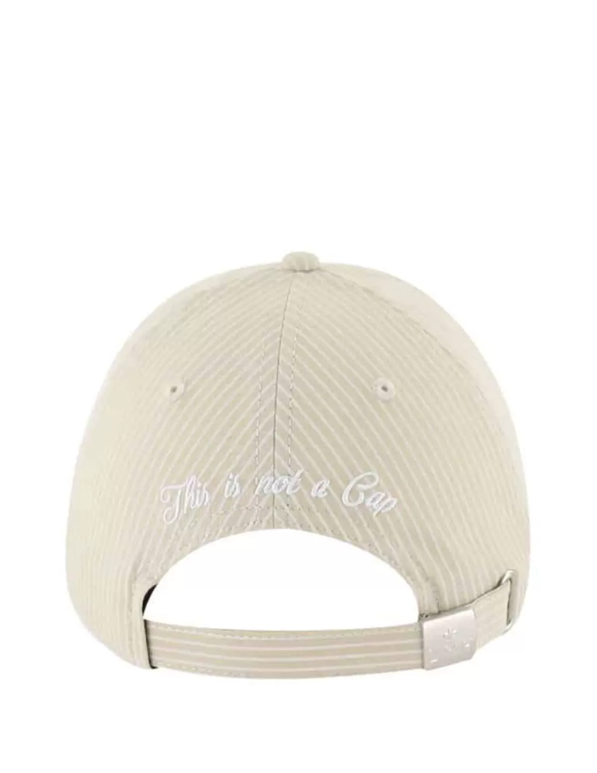 LXH Casquettes<Casquette rayures Ref 60009 blanc Beige