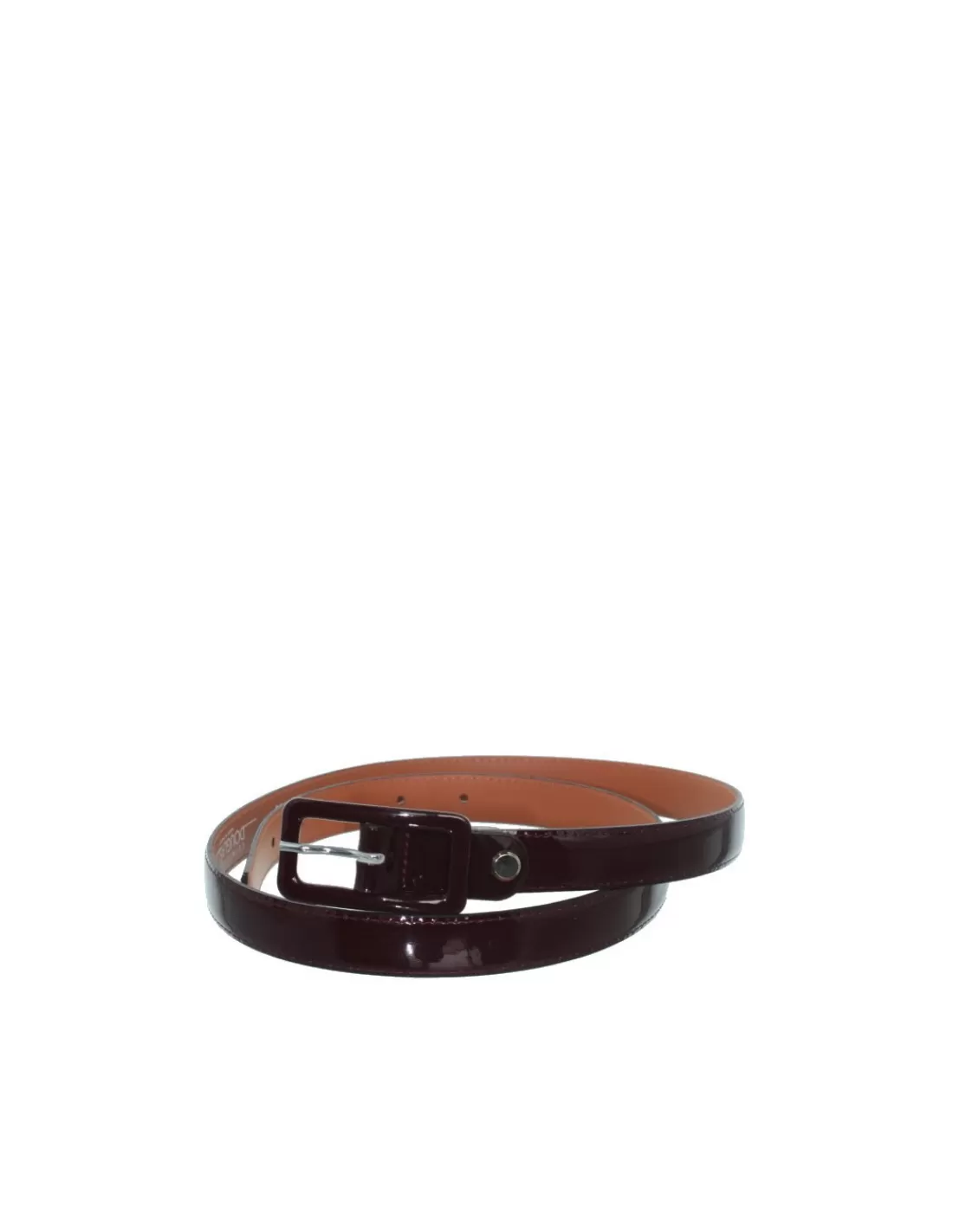 Discount Ceinture sélection en cuir ref_boi38417-bordeaux Femme Ceinture Femme