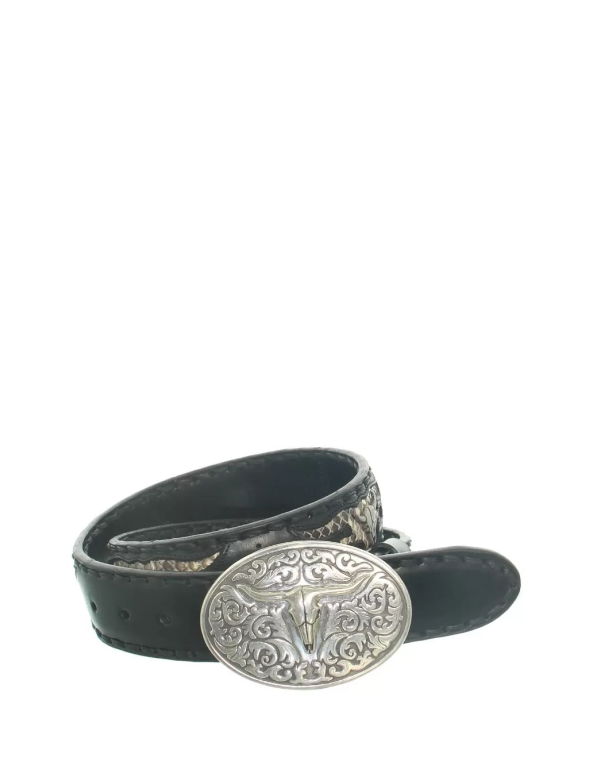 Sendra Ceinture Homme<Ceinture cuir ref 47655 Python Noir