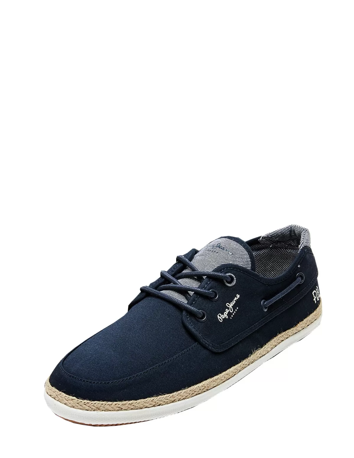 Pepe Jeans Chaussures De Ville Homme<Chaussure bateau ref 52668 Navy Bleu