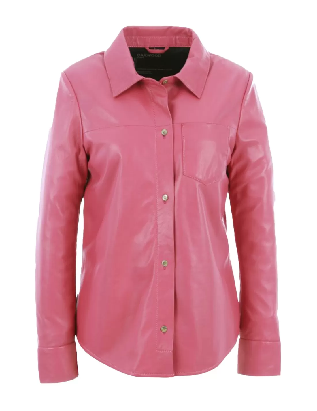 Outlet Chemise en cuir Anae ref 51951 Femme Veste - Blazer Cuir Femme