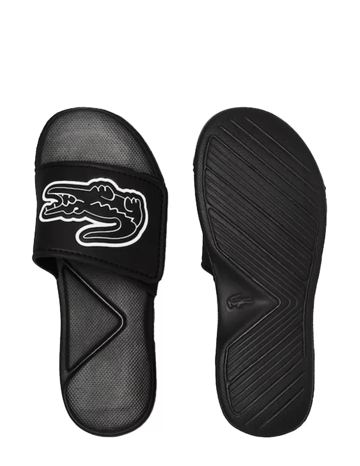 Lacoste Sandales Garçon<Claquettes Enfant Ref 53457 312 Noir