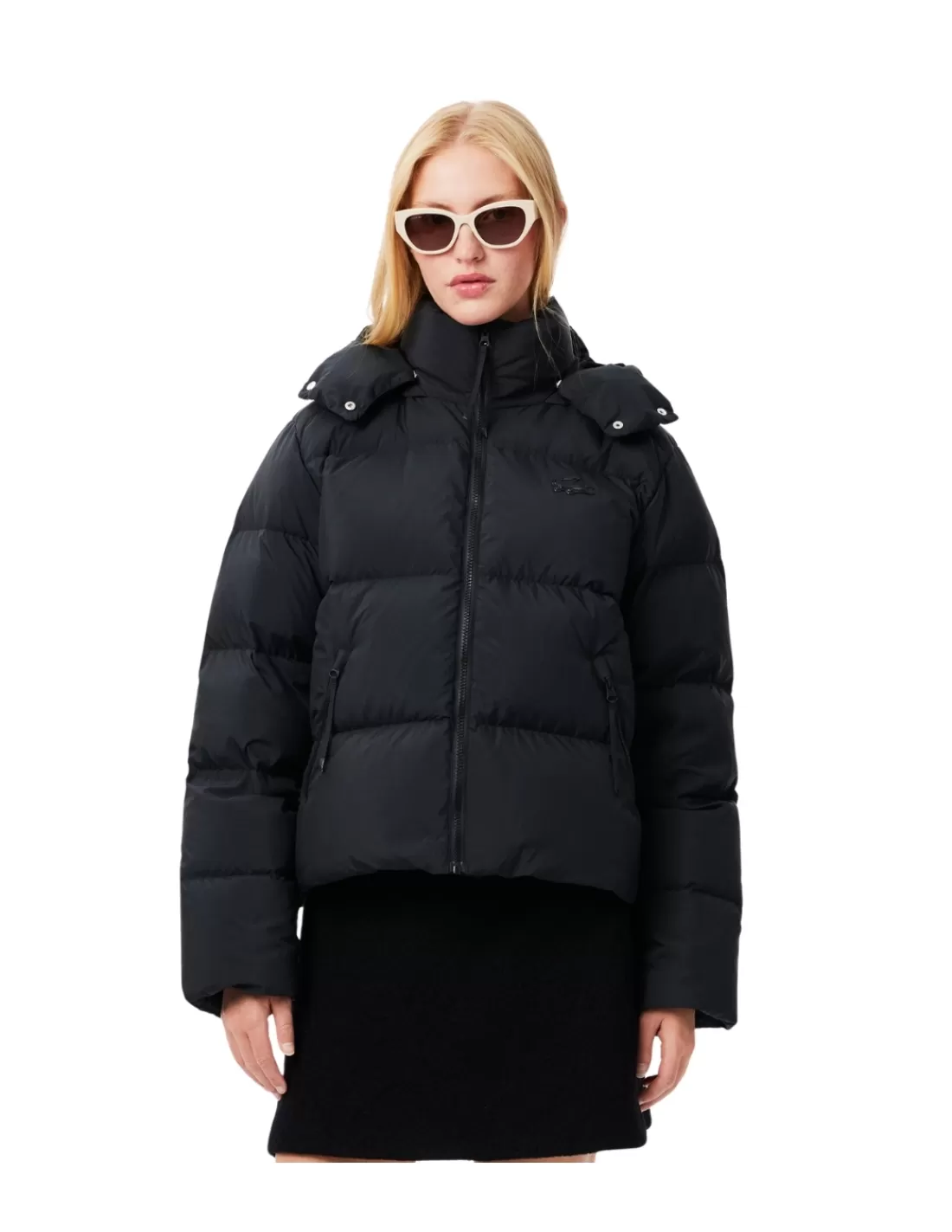 New Doudoune a capuche femme Ref 64611 031 Femme Lacoste Femme | Comme Des Loups Femme