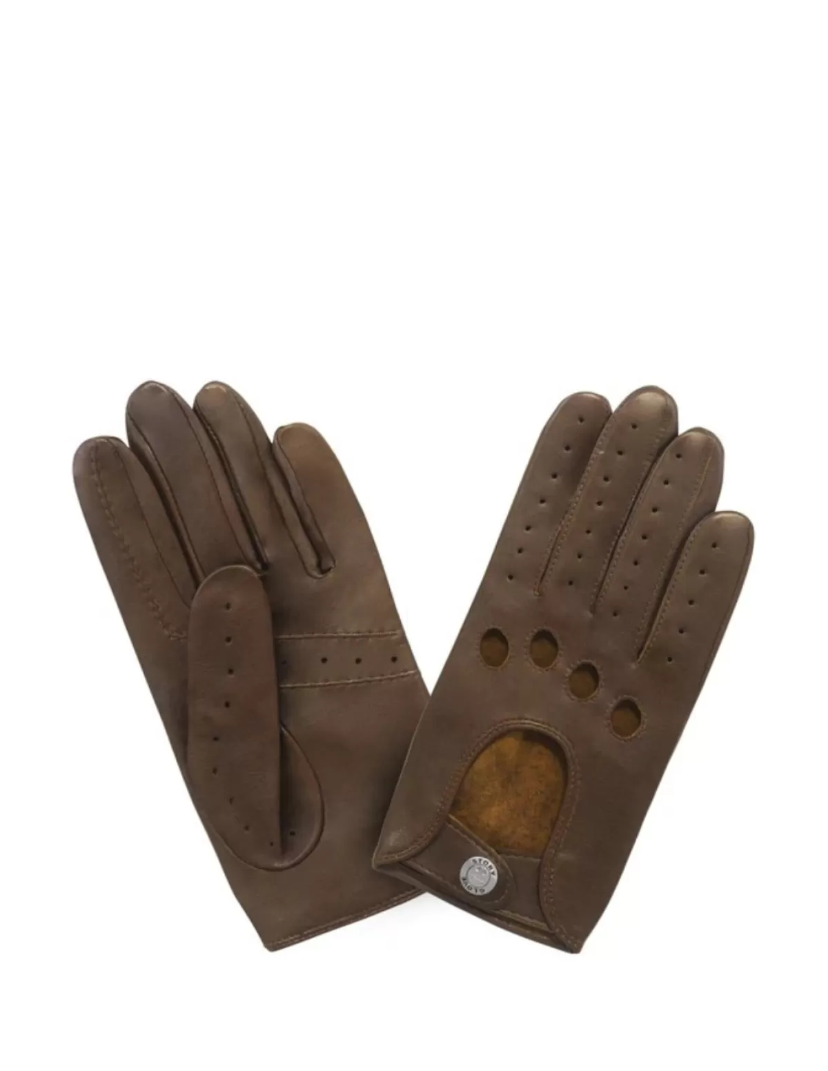 Glove Story Gants Homme<Gants cuir Ref 23665 Liege Marron