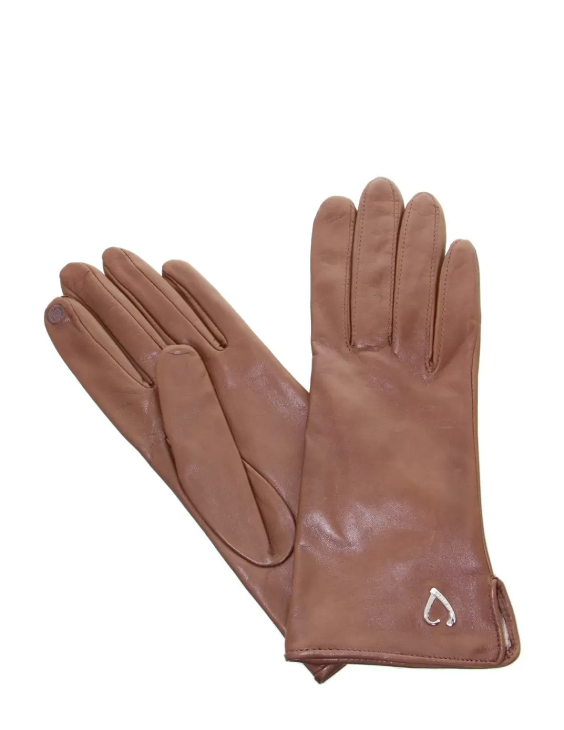 Cheap Gants cuir ref_47685 Camel Femme Gants Femme