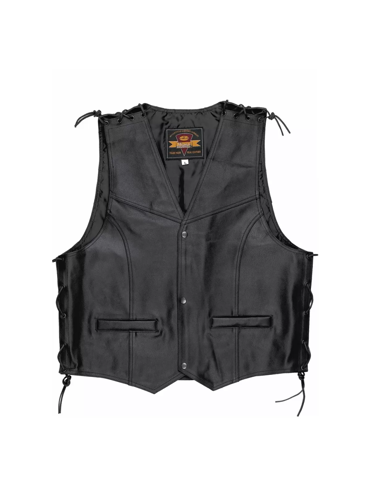 Held Gilet Moto Homme<Gilet Patch en cuir ref 39636 Noir