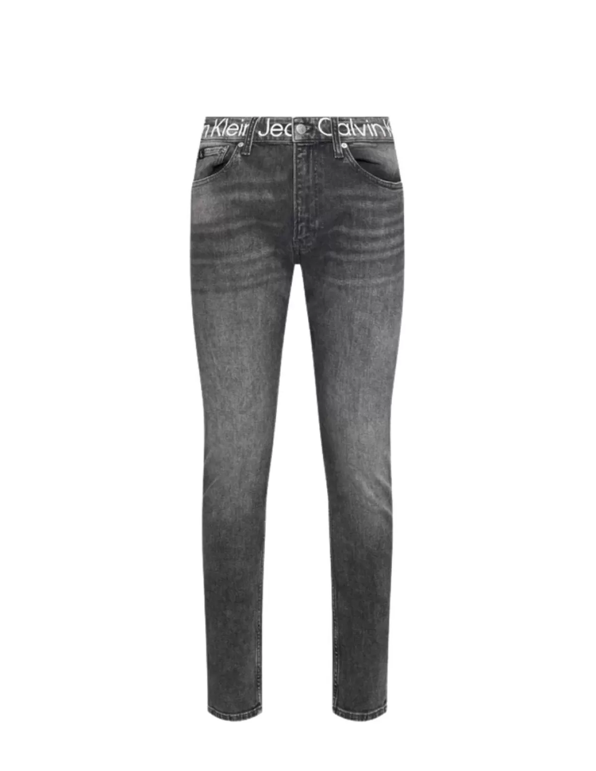 Calvin Klein Jeans Pantalons - Jeans Homme<Jean slim ref 56132 1bz Denim Grey Bleu