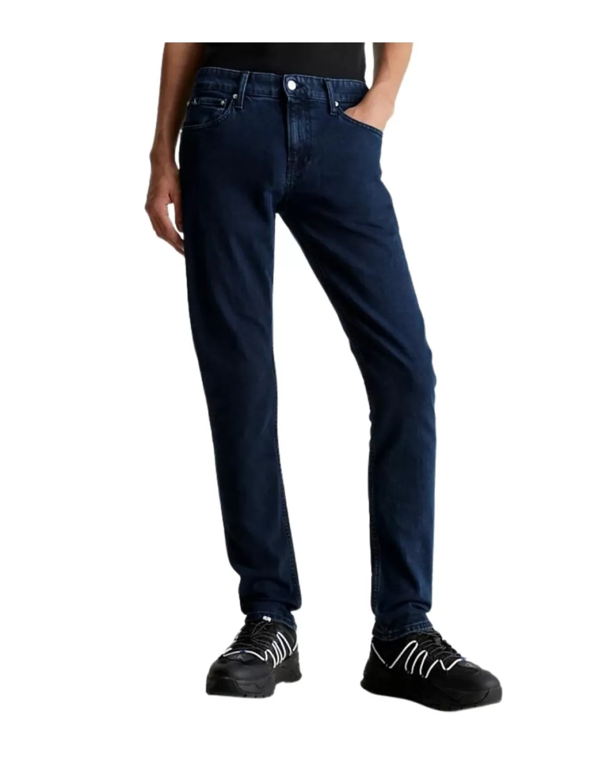 Calvin Klein Jeans Pantalons - Jeans Homme<Jean slim homme Ref 61459 Denim Dark Bleu