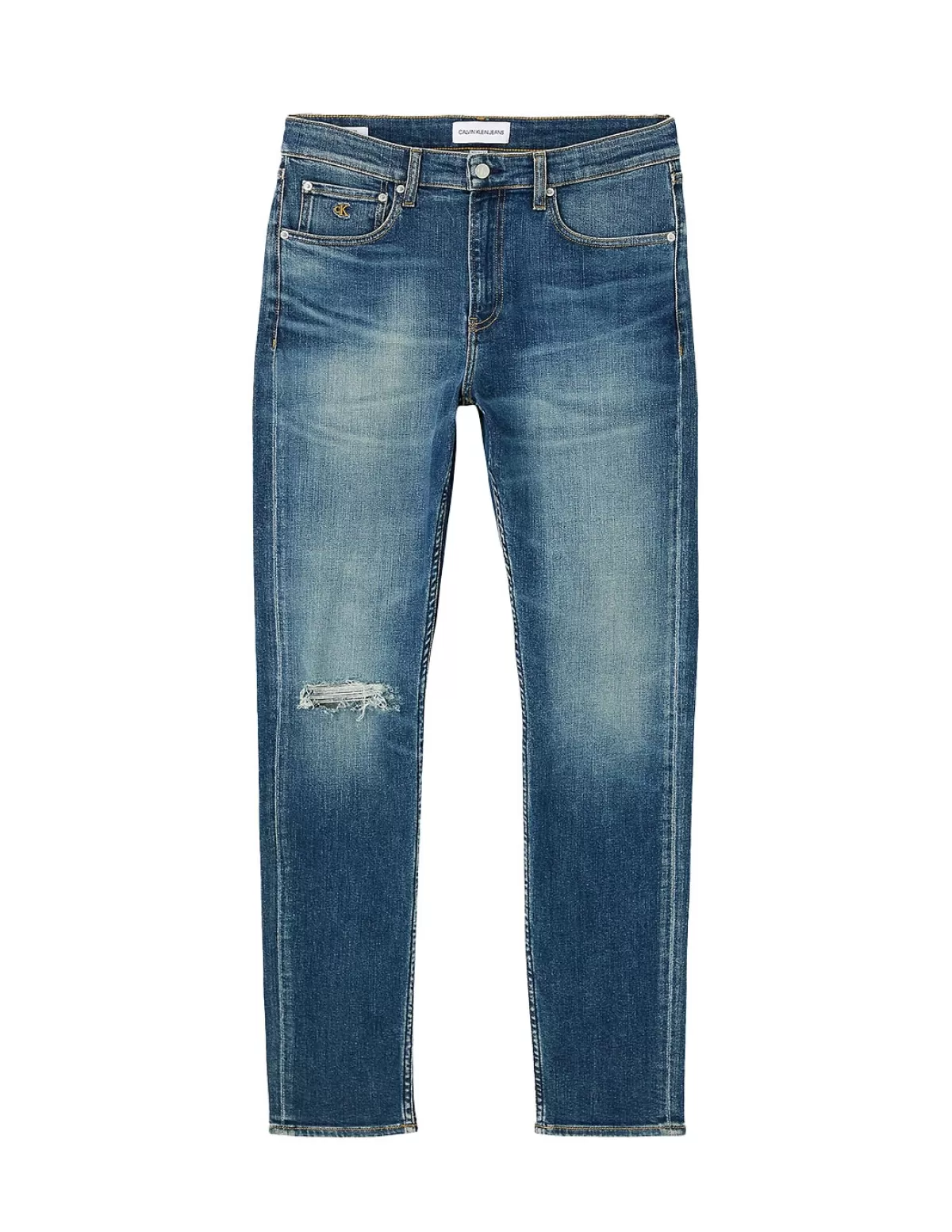 Calvin Klein Jeans Pantalons - Jeans Homme<Jean slim Homme Calvin Klein ref 52719 1AA Denim Light Bleu