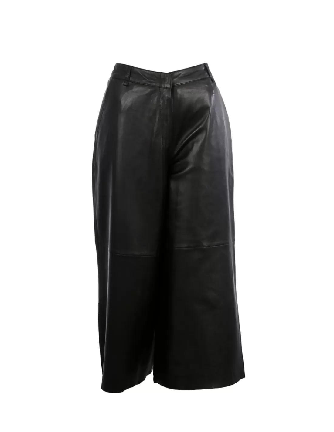 Outlet Jupe culotte en cuir Meghan ref 54145 Femme Pantalon - Short Cuir Femme