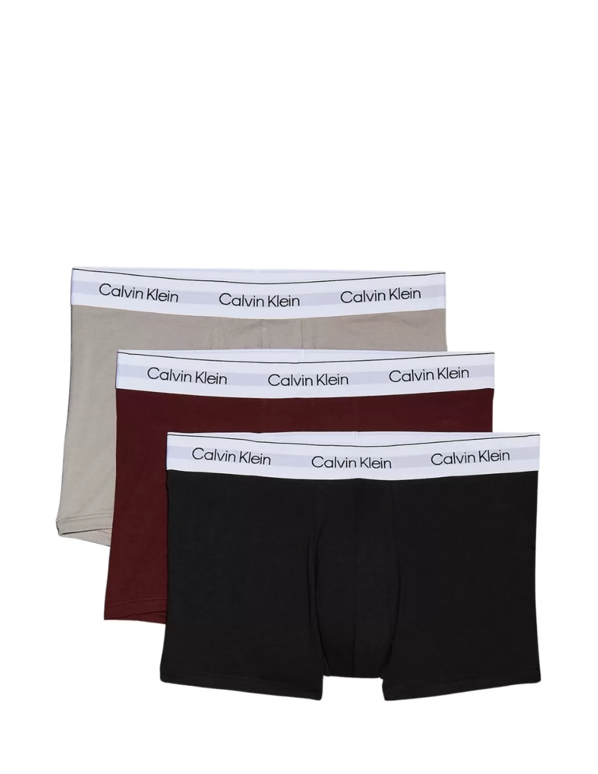 Calvin Klein Underwear Homme<Lot de 3 boxers Ref 000NB3963A PT1 Multi Noir