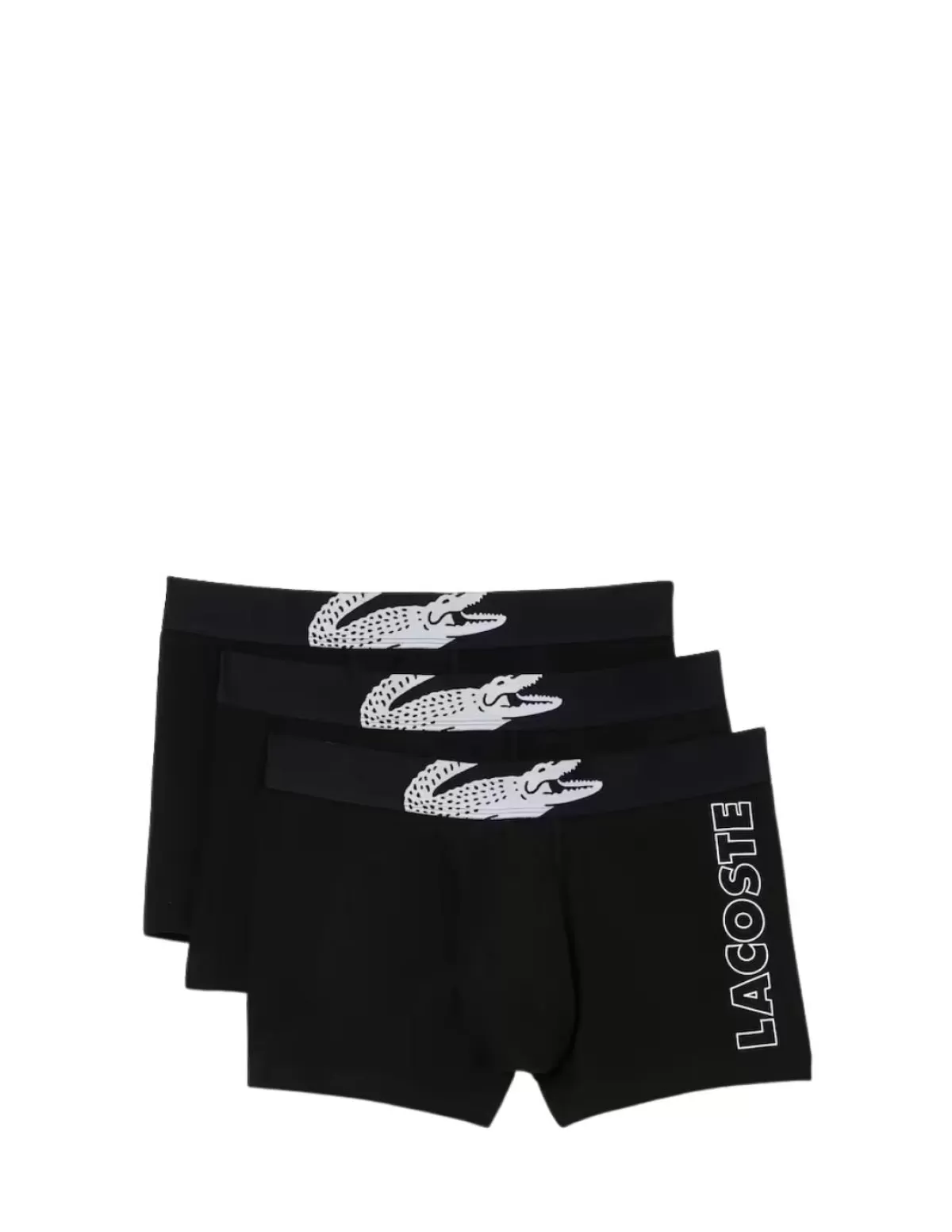 Lacoste Underwear Homme<Lot de 3 boxers Ref 57905 031 Noir