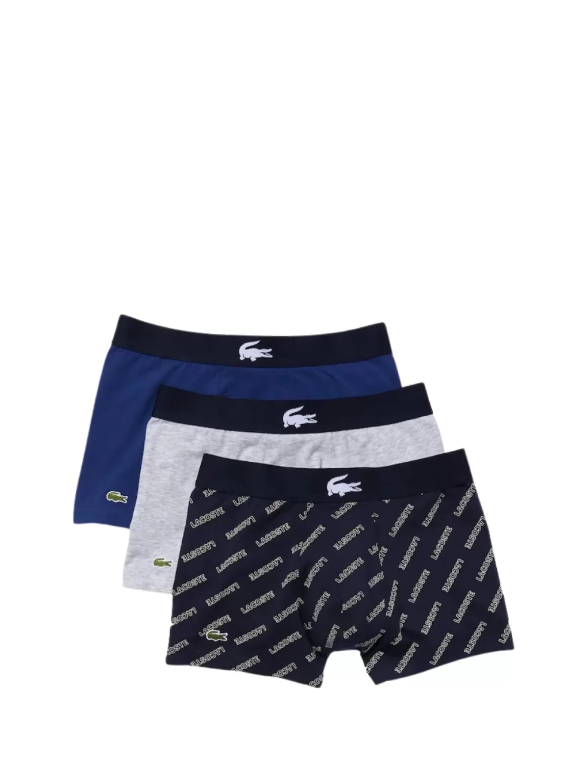 Lacoste Underwear Homme<Lot de 3 boxers Ref 54523 BCK Bleu