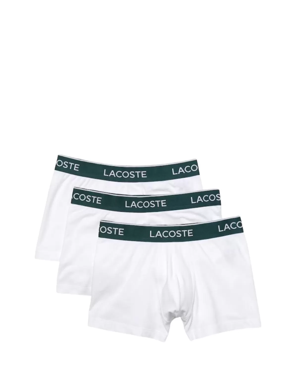 Lacoste Underwear Homme<Lot de 3 Caleçons Ref 53714 001 Blanc